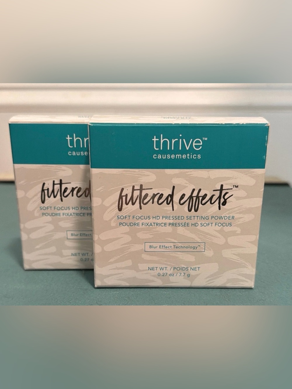 Lot Of 2 Thrive Causemetics Filtered Effects Soft HD Pressed Setting Powder Med